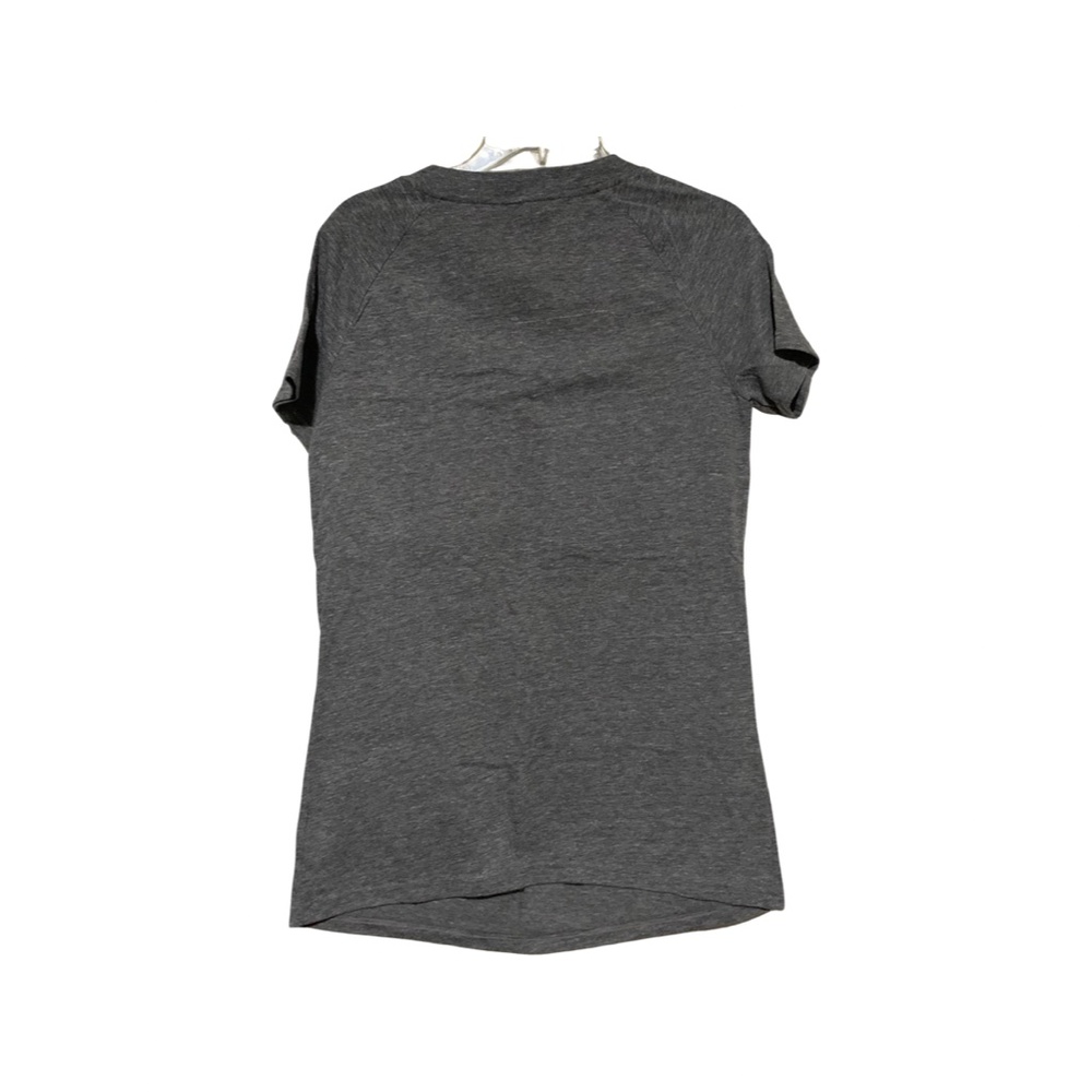 Women’s Adidas NBA Portland Trail Blazers Football Stripe Tee in Grey Sz LG NWT - Picture 3 of 3
